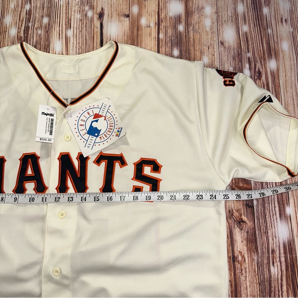 NWT SAN FRANCISCO GIANTS BARRY BONDS MAJESTIC JERSEY SIZE 50 - Picture 12 of 16